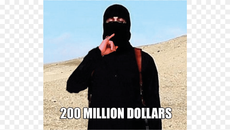 In Figure The Fearsome Image Of Jihadi John Morphs Islamic State Memes, Adult, Male, Man, Person Free Transparent Png