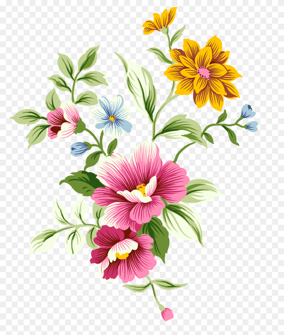 In Flowers, Art, Pattern, Graphics, Floral Design Free Png Download