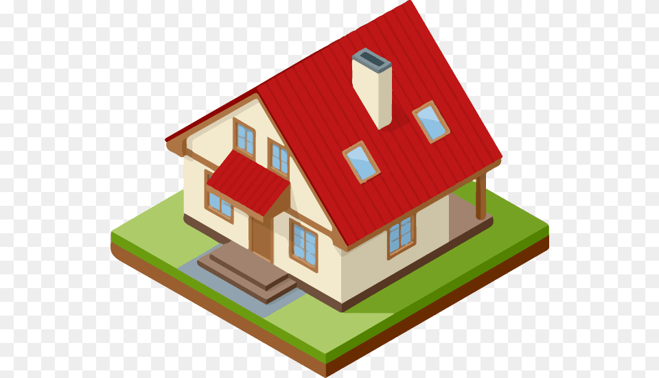 In Home Ac Unit Removal Isometric Lawn Mower, Architecture, Building, Cottage, House Png Image