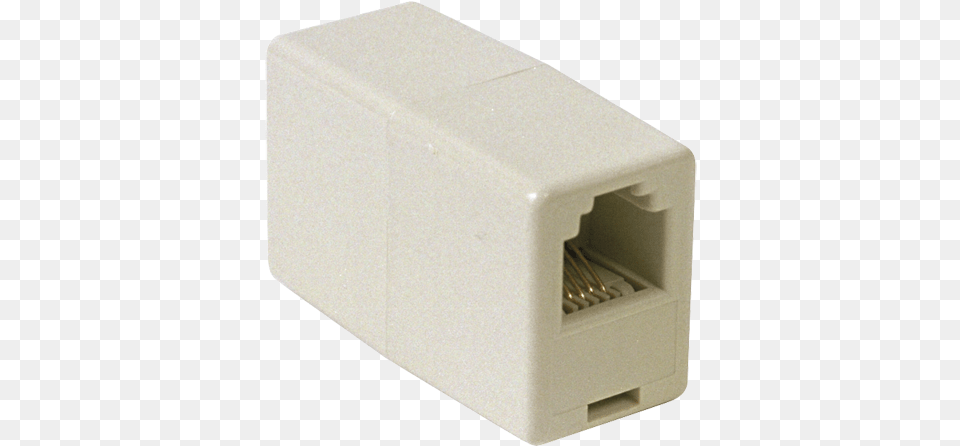 In Line Phone Cord Coupler Rca Phone In Line Cord Coupler, Adapter, Electronics, Plug, Mailbox Free Png Download