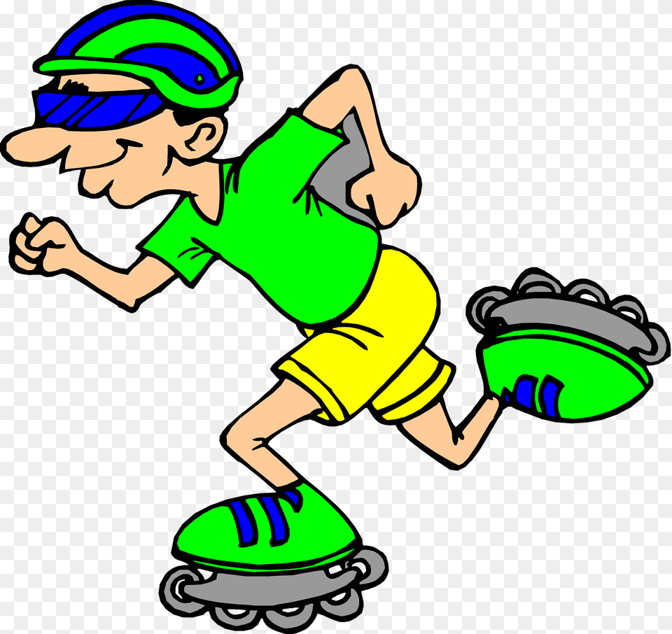 In Line Skater Clipart, Baby, Person, Clothing, Shorts Free Png Download
