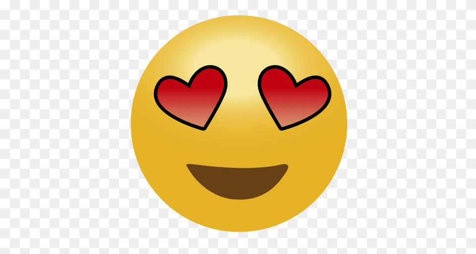 In Love Emoji Emoticon, Disk Png Image