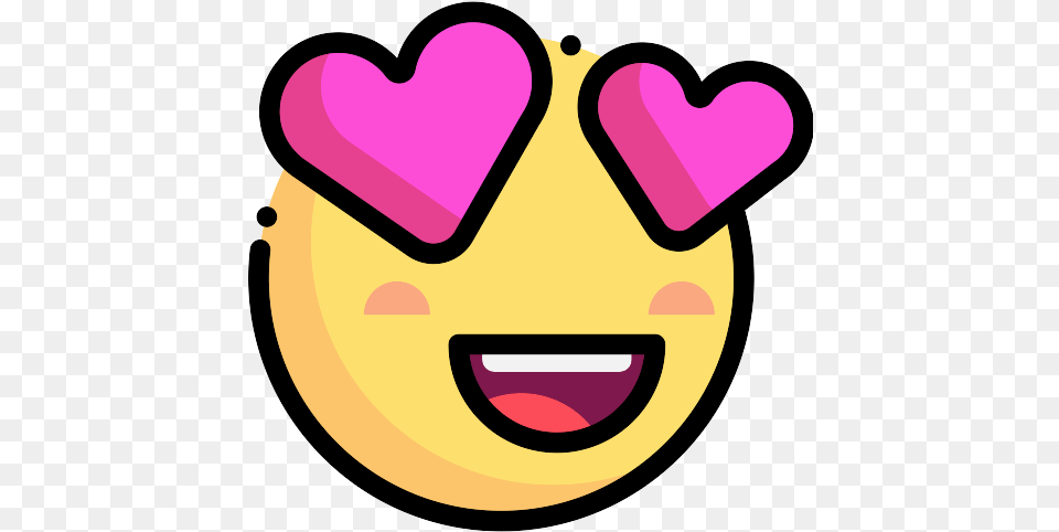 In Love Emoji Icon, Food, Sweets Free Png