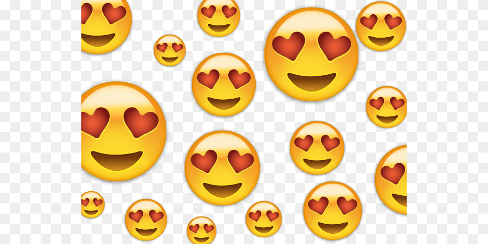 In Love Emoji Library Lots Of Love Emoji, Face, Head, Person, Festival Png Image