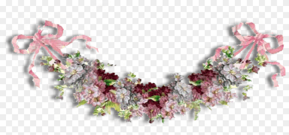 In Loving Memory Backgrounds Pink Christmas Garland, Accessories, Flower, Flower Arrangement, Plant Png Image
