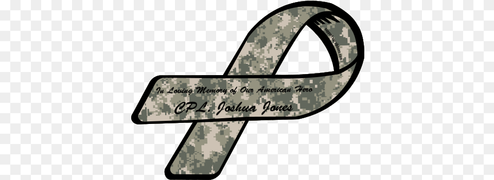 In Loving Memory Of Our American Hero Custom Ribbon Rett Syndrome Logo, Symbol, Text Png