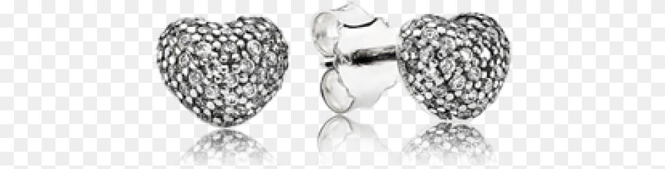 In My Heart Earring Stud Earrings Pandora Heart Earrings, Accessories, Diamond, Gemstone, Jewelry Png Image