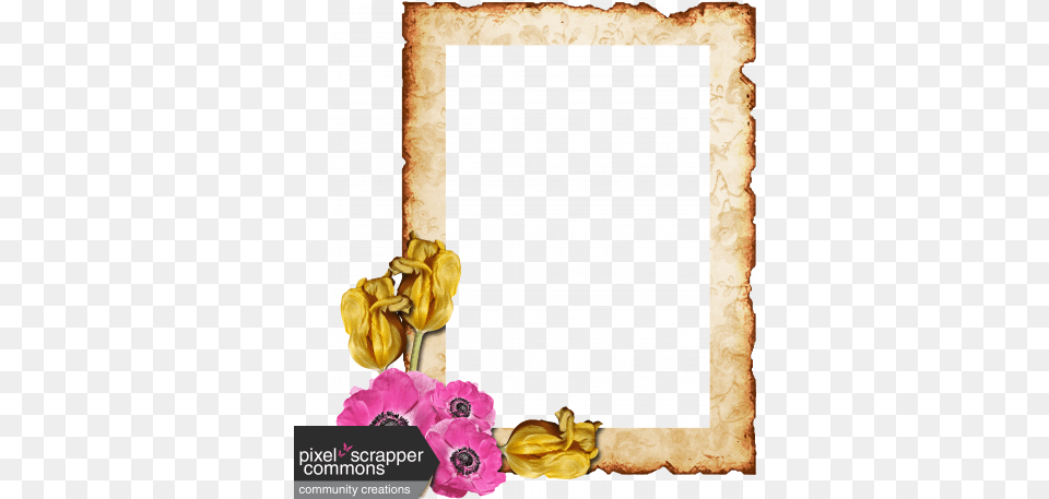 In My Heart Frame Digital Scrapbooking, Geranium, Plant, Flower, Flower Arrangement Free Png