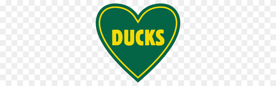 In My Heart Oregonducks Stickerall Weather Premium Vinyl, Logo Free Png Download