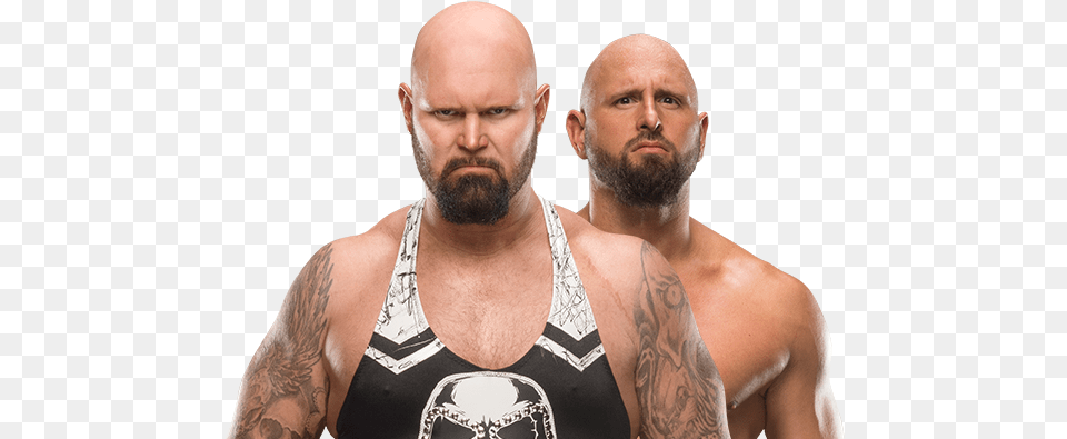 In My Opinion The Two Competitors Pictured Above Deserve Club Wwe Luke Gallows, Beard, Face, Head, Person Free Png Download