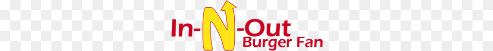 In N Out Burger Fan, Logo, Symbol, Text, Number Free Png Download