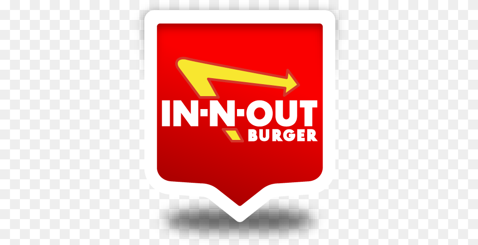 In N Out Burger Inn N Out Logo, Symbol, Food, Ketchup, Sign Free Png