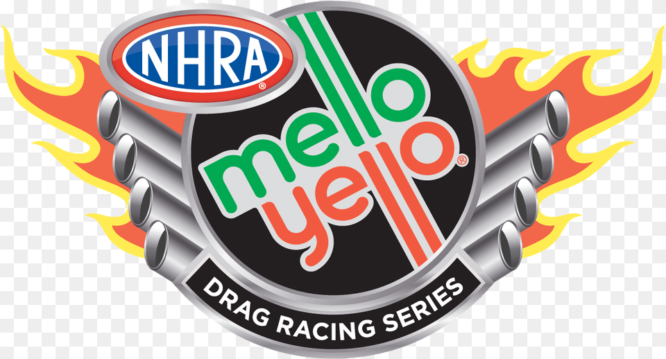 In Nhra Mello Yello Drag Racing Series, Logo, Dynamite, Weapon, Emblem Free Png Download