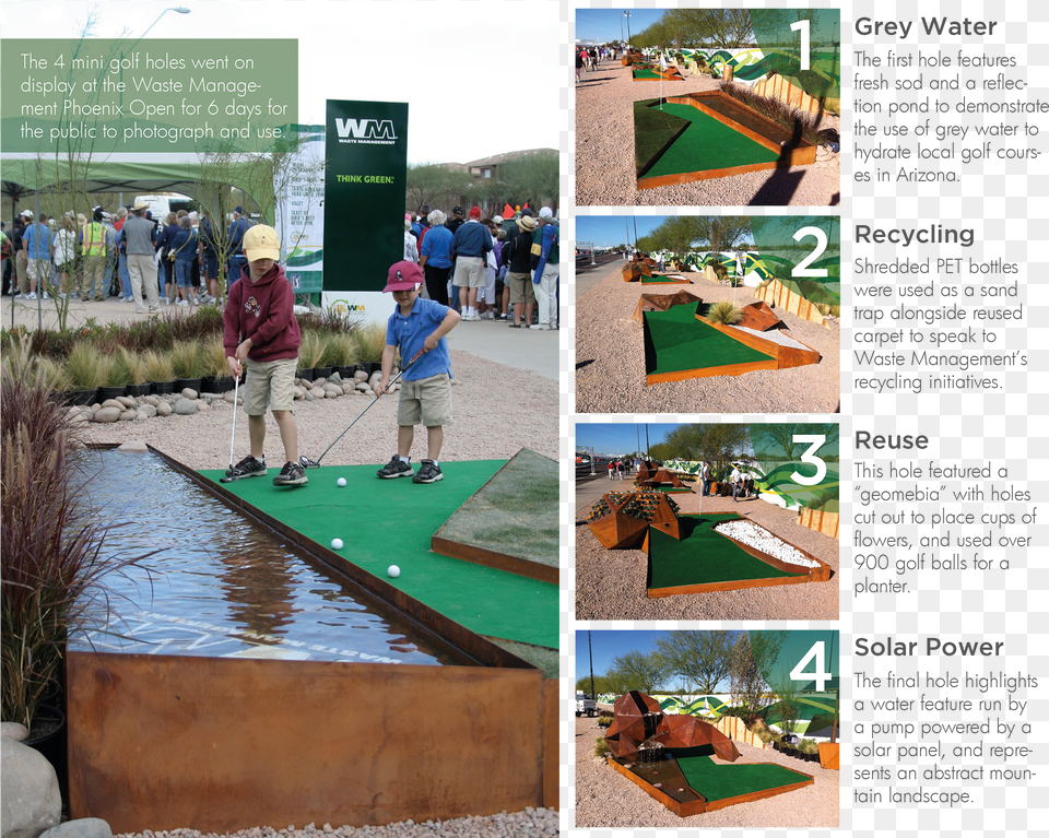 In Order To Construct The Large Sheet Metal Geomebia Miniature Golf Free Png Download