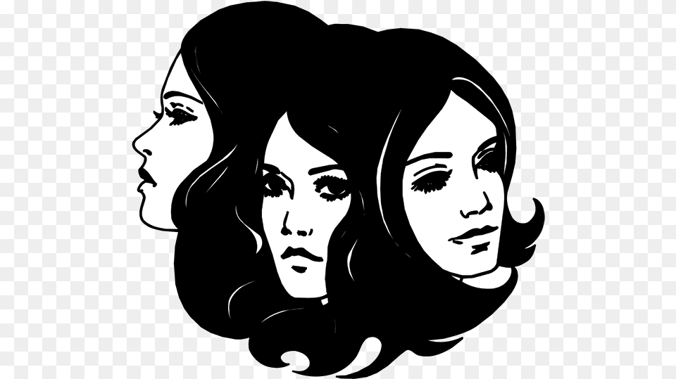 In Praise Of Women Illustration, Stencil, Adult, Person, Female Free Transparent Png