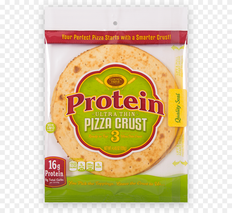 In Protein Ultra Thin Pizza Crust Corn Tortilla, Bread, Food, Pancake Free Transparent Png