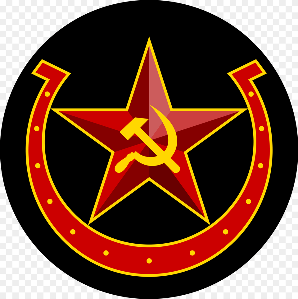 In Soviet Equestria By Zerodevil On Clipart Library Russian Hammer And Sickle Star Symbol, Symbol, Emblem Free Png Download
