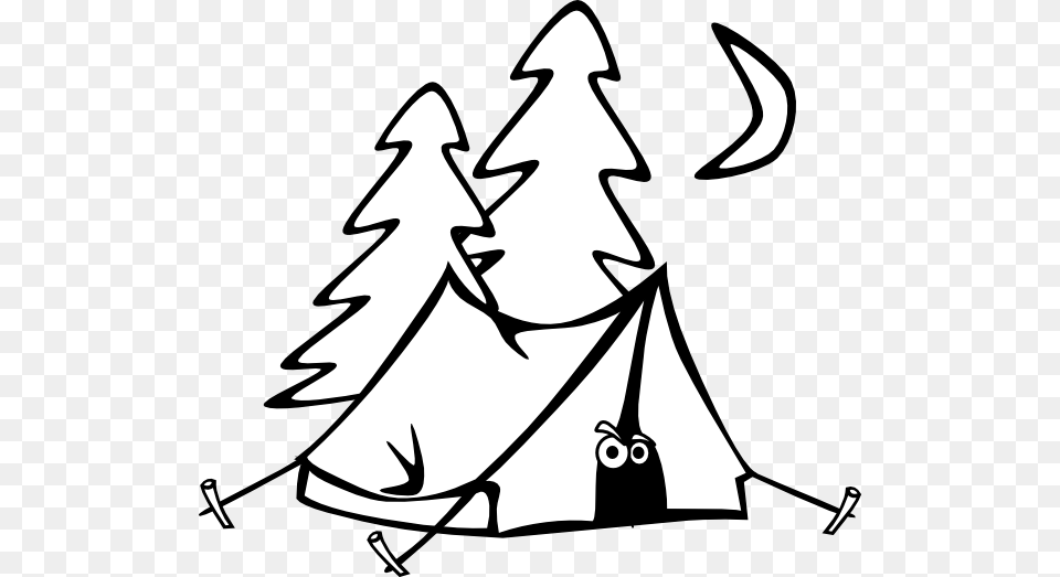 In Tents Clip Art, Camping, Outdoors, Stencil, Tent Free Png