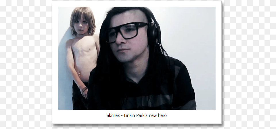 In That It Signals A Marked Departure From The Band Skrillex, Accessories, Portrait, Face, Photography Free Png Download