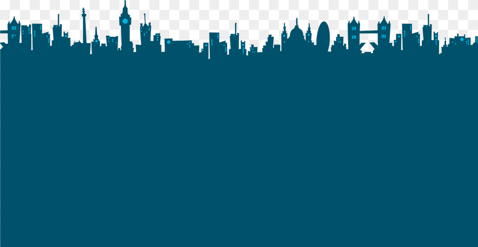 In The Bustling Heart Of London A Once Magnificent Silhouette, Turquoise, City, Outdoors, Nature Free Transparent Png