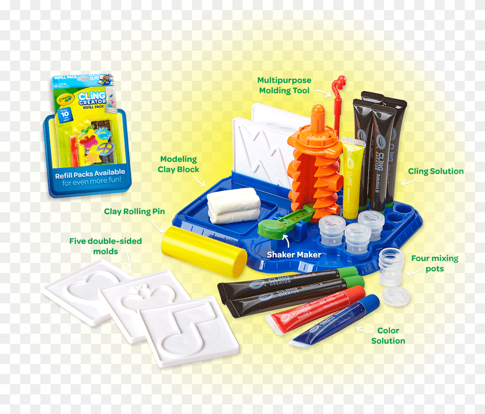 In The Cling Creator Box Crayola Cling Creator, First Aid Free Png Download