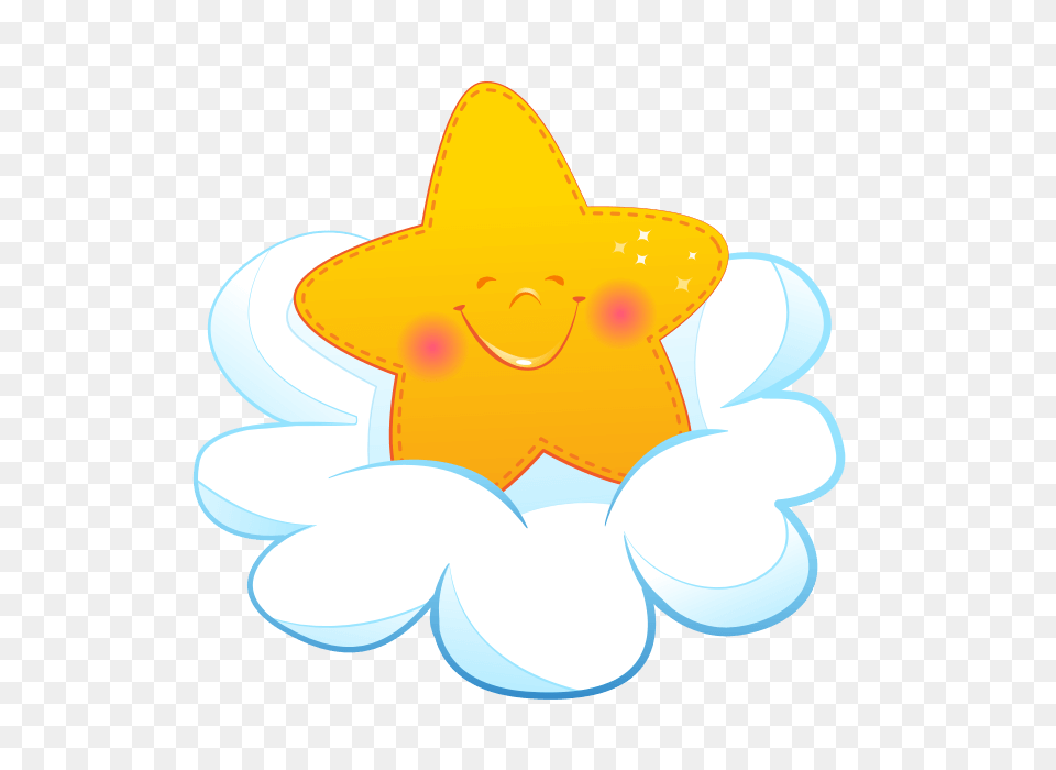 In The Clouds Wall Decors For Children Sheep On Cloud Sticker, Star Symbol, Symbol, Animal, Fish Free Transparent Png