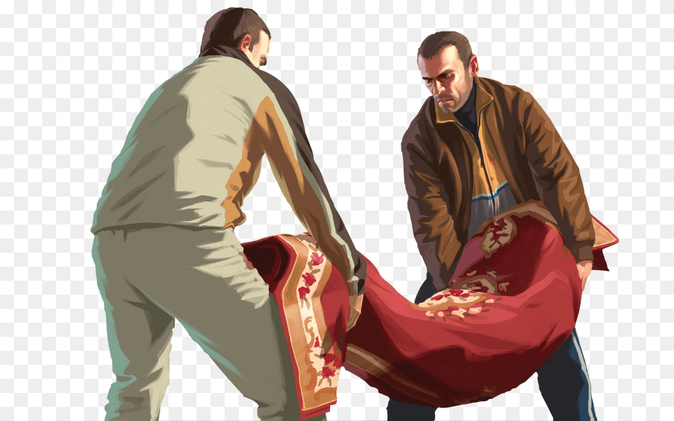 In The Dope Game Mf39s Die Before They Go Broke Niko Bellic Grand Theft Auto Criminal Outlaw Art, Clothing, Coat, Adult, Person Free Png