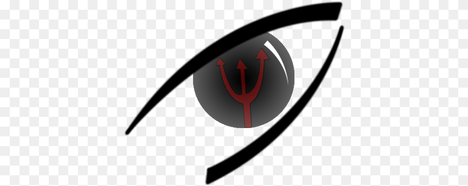 In The Eyes Abides Emblem, Weapon, Trident, Astronomy, Moon Png