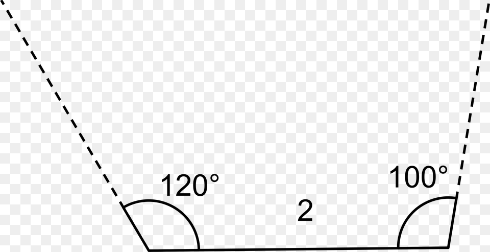 In The Figure A Horizontal Line Segment Is Drawn And Ink, Gray Png Image