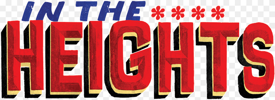 In The Heights Laredo Theater Guild Heights Musical Logo, Text, Dynamite, Weapon Png