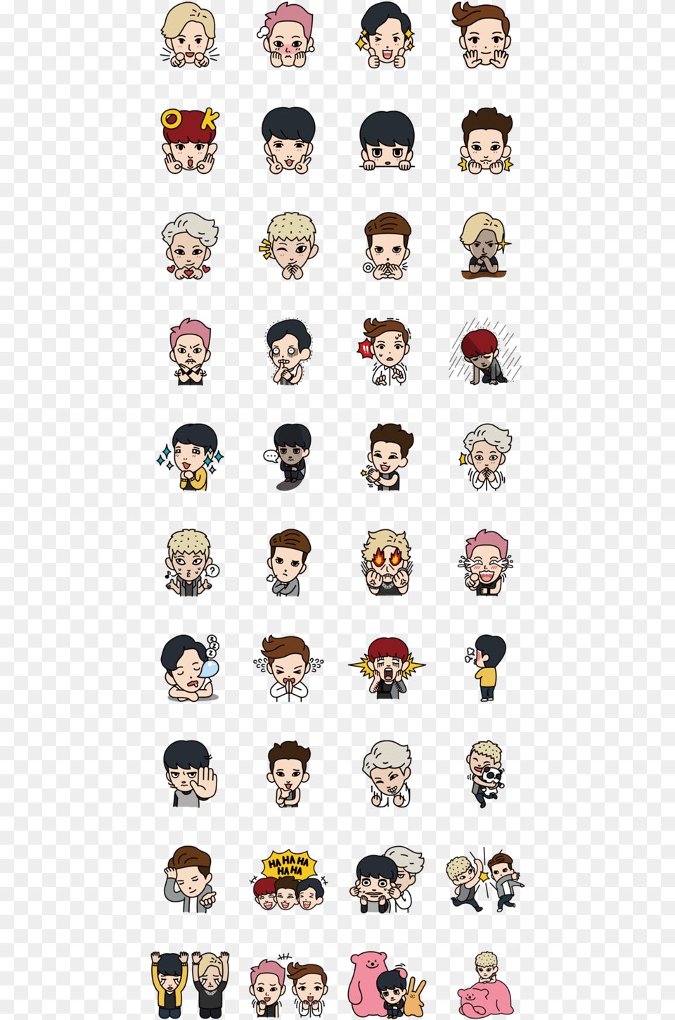 In The Line Sticker Shop The 1st Set Is Listed As Sticker Ao No Exorcist, Person, Face, Head, Baby Png