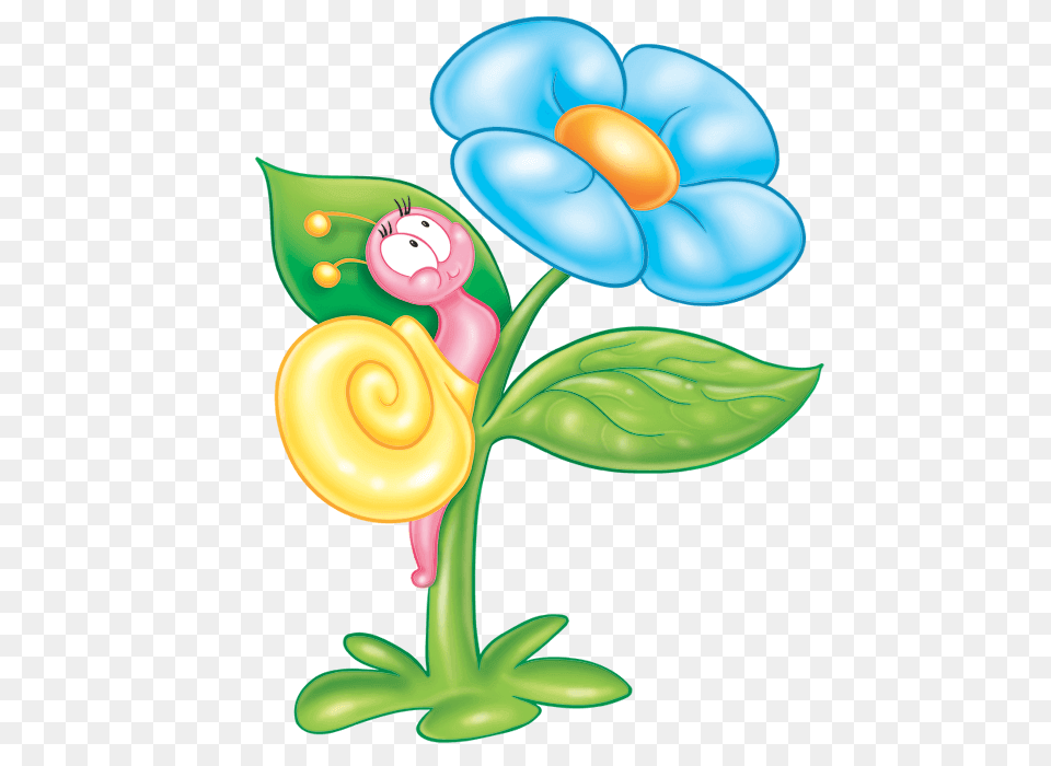 In The Meadow Wallstickers For Children Snail Sticker, Food, Sweets, Art, Graphics Png Image