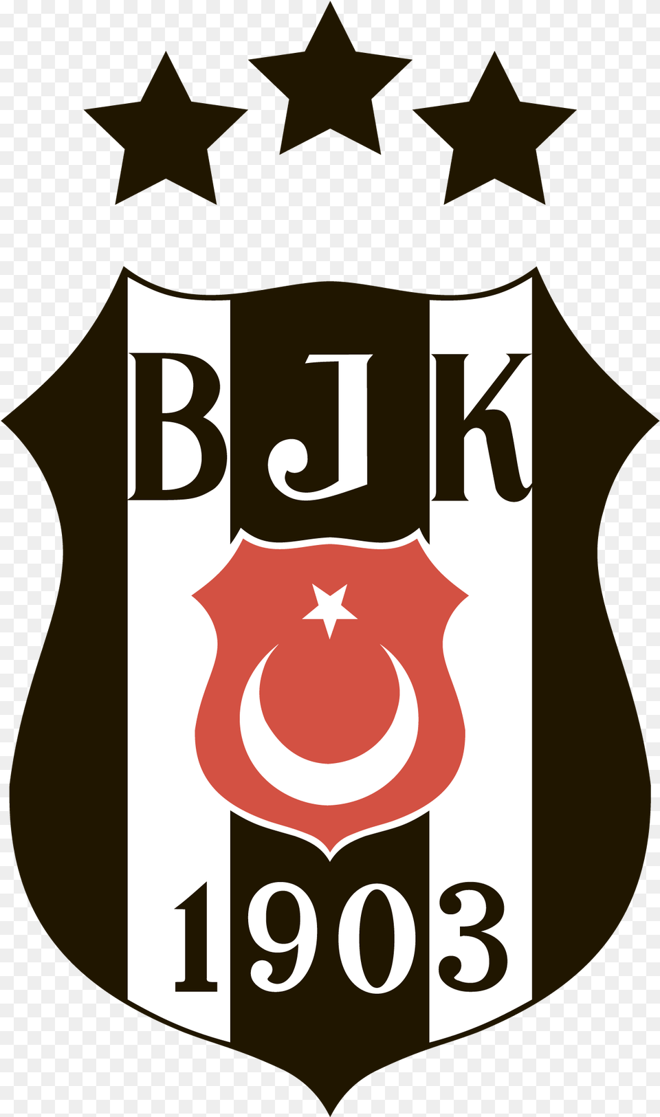In The New Besiktas Logo The Turkish Flag Moved From Beikta Logo, Symbol, Person Png