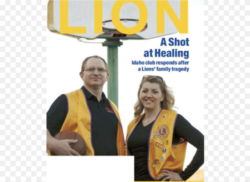 In The September Lion Magazine Banner, Adult, Vest, Person, Man Free Png