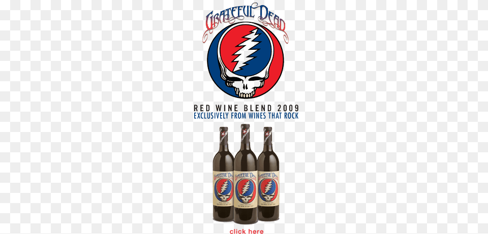 In The Store Candd Visionary Grateful Dead Syf Medium Clear Sticker, Alcohol, Beer, Beverage, Bottle Free Png Download