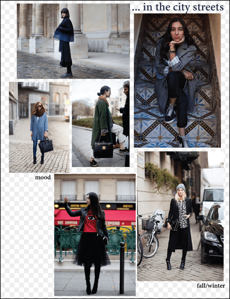 In The Streets, Collage, Art, Coat, Clothing Free Png Download