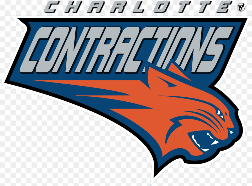 In Their Last Game Of The Season The Charlotte Bobcats, Sticker, Logo, Art, Graphics Free Png Download