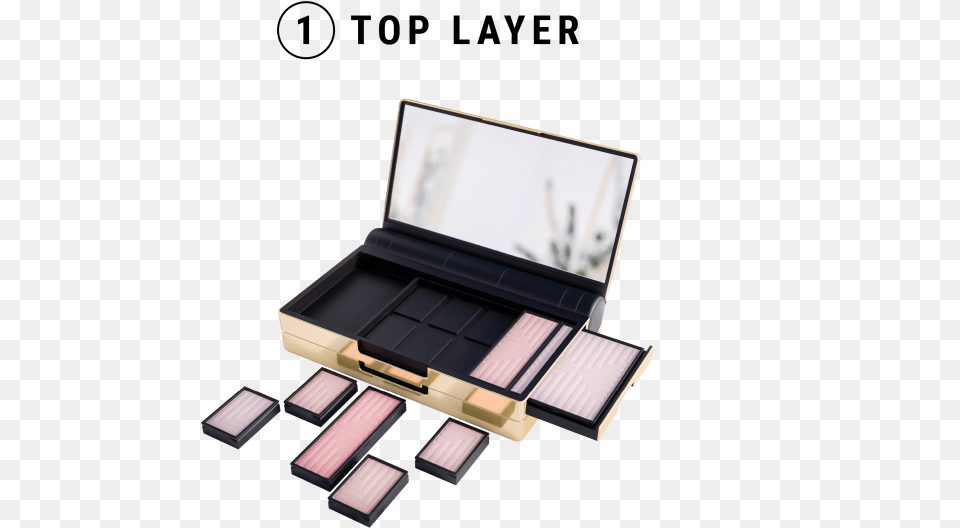 In This Layer Build Your Own Customized Palette With Eye Shadow, Paint Container, Computer Hardware, Electronics, Hardware Png Image