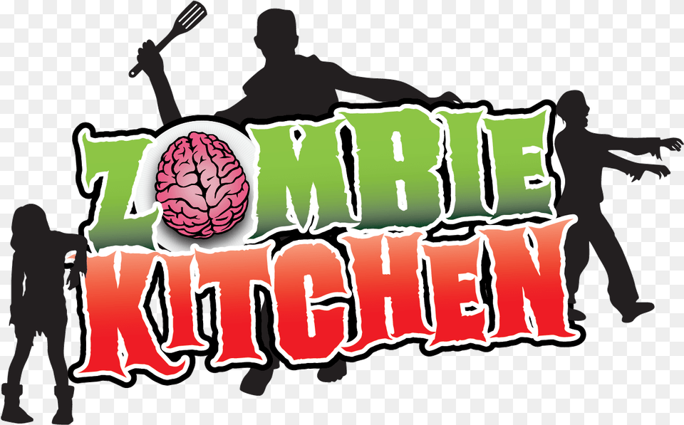 In This New World Zombies Are Commonplace And They Illustration, People, Person, Adult, Cutlery Free Png Download