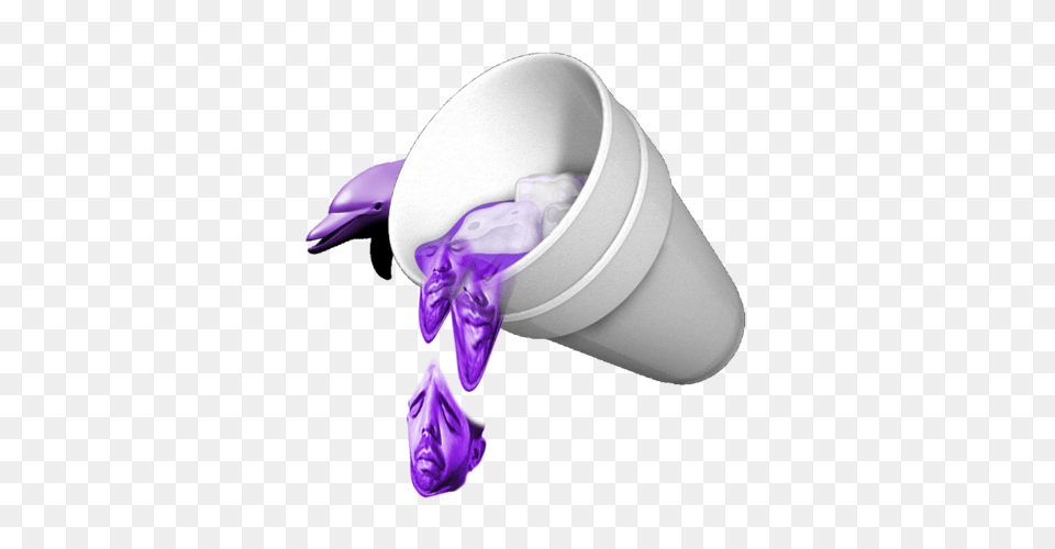 In Transparent Collection, Purple, Cup, Flower, Plant Png