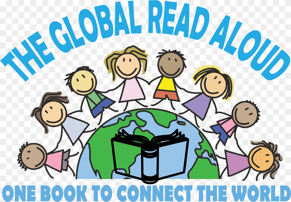 In Various Forms Of T Shirts The New Shirt Joins The Global Read Aloud 2018, People, Person, Book, Comics Png