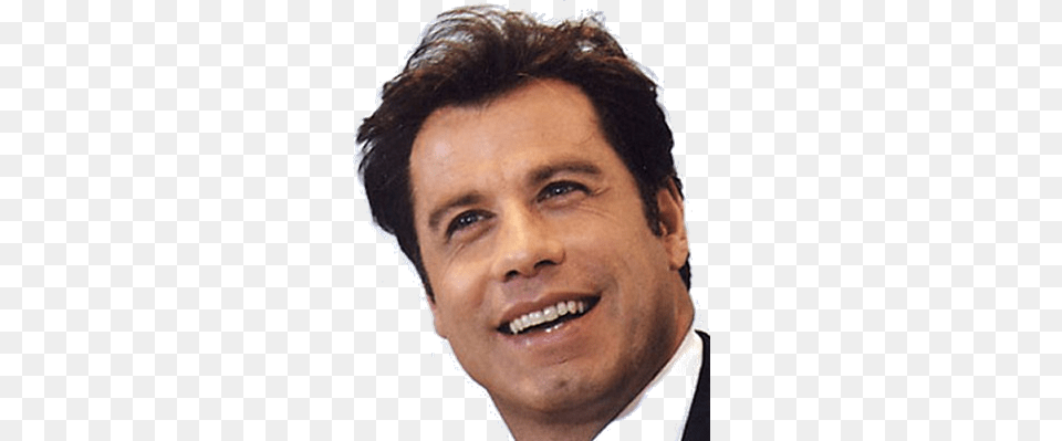 In Yet Another Surprising Twist One Of Two Anonymous John Travolta, Smile, Face, Happy, Head Png
