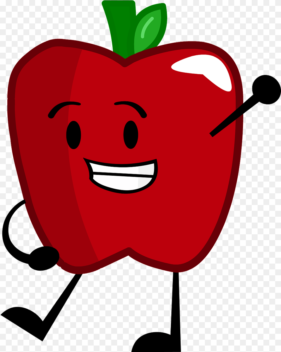 Inanimate Insanity Wiki Inanimate Insanity Apple, Food, Produce, Bell Pepper, Pepper Free Png Download