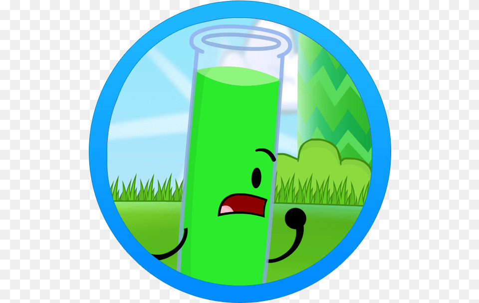 Inanimate Insanity Wiki Inanimate Insanity Test Tube Icon, Green, Grass, Jar, Plant Png Image