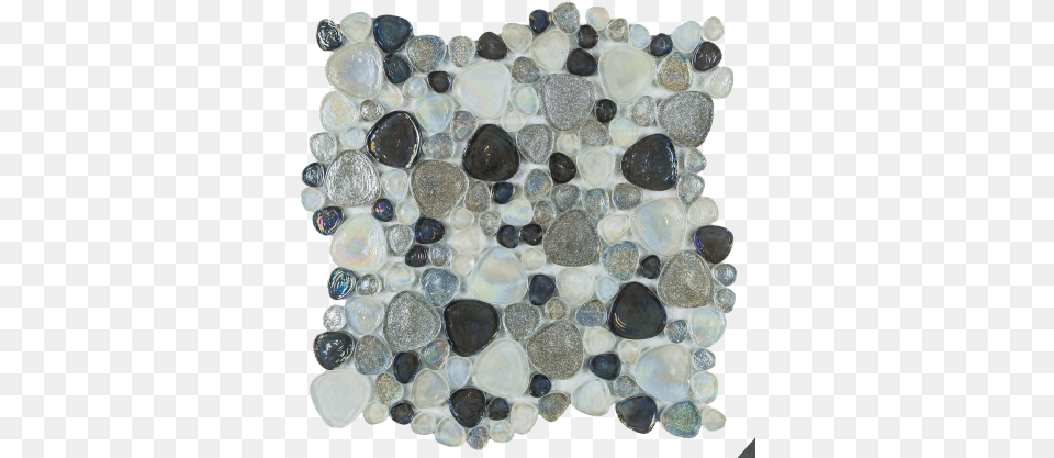 Inari Grey Pebble Mosaic, Accessories, Gemstone, Jewelry, Ornament Png