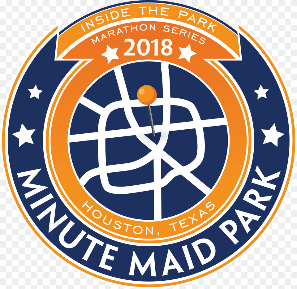 Inaugural Minute Maid Park Marathon To Take Place On Cern, Badge, Logo, Symbol, Emblem Png Image