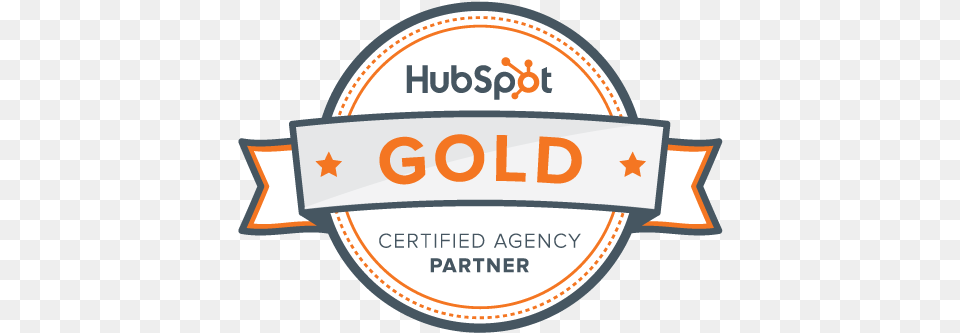 Inbound Marketing Agency Houston Tx Hubspot Gold Partner Badge, Logo, Symbol Free Png Download