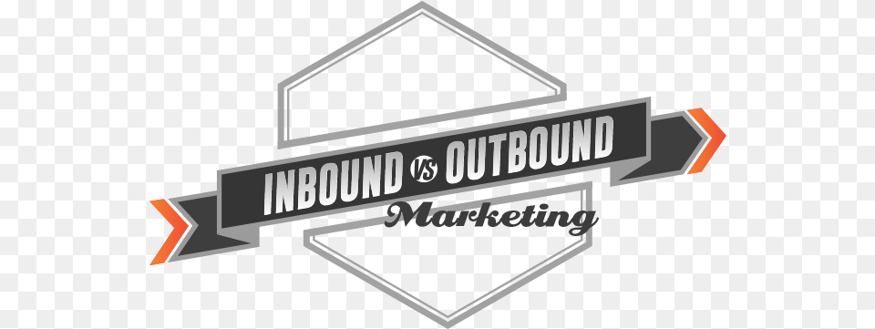 Inbound Vs Outbound Marketing U2014 Move Foundry Video Nameplate, Sign, Symbol, Scoreboard, Emblem Free Png