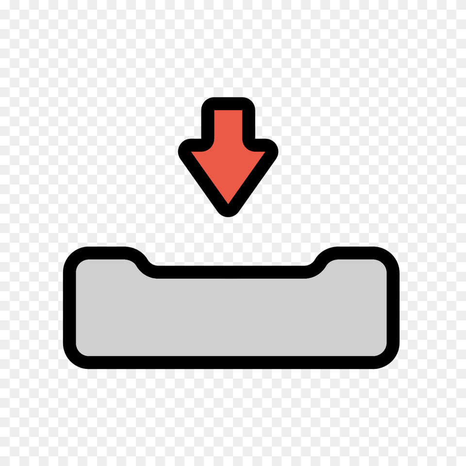 Inbox Tray Emoji Clipart, Logo Free Png