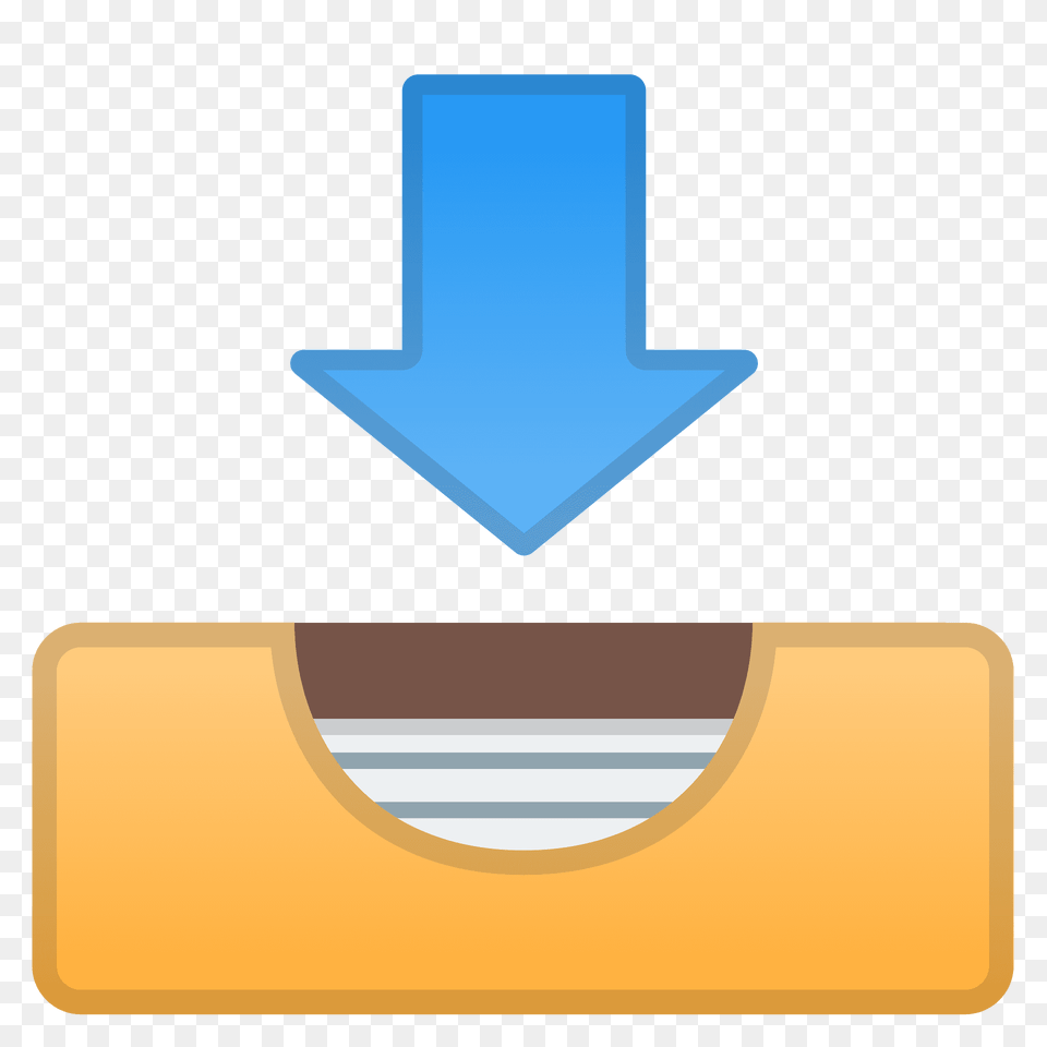 Inbox Tray Emoji Clipart, Logo, Symbol Free Png Download